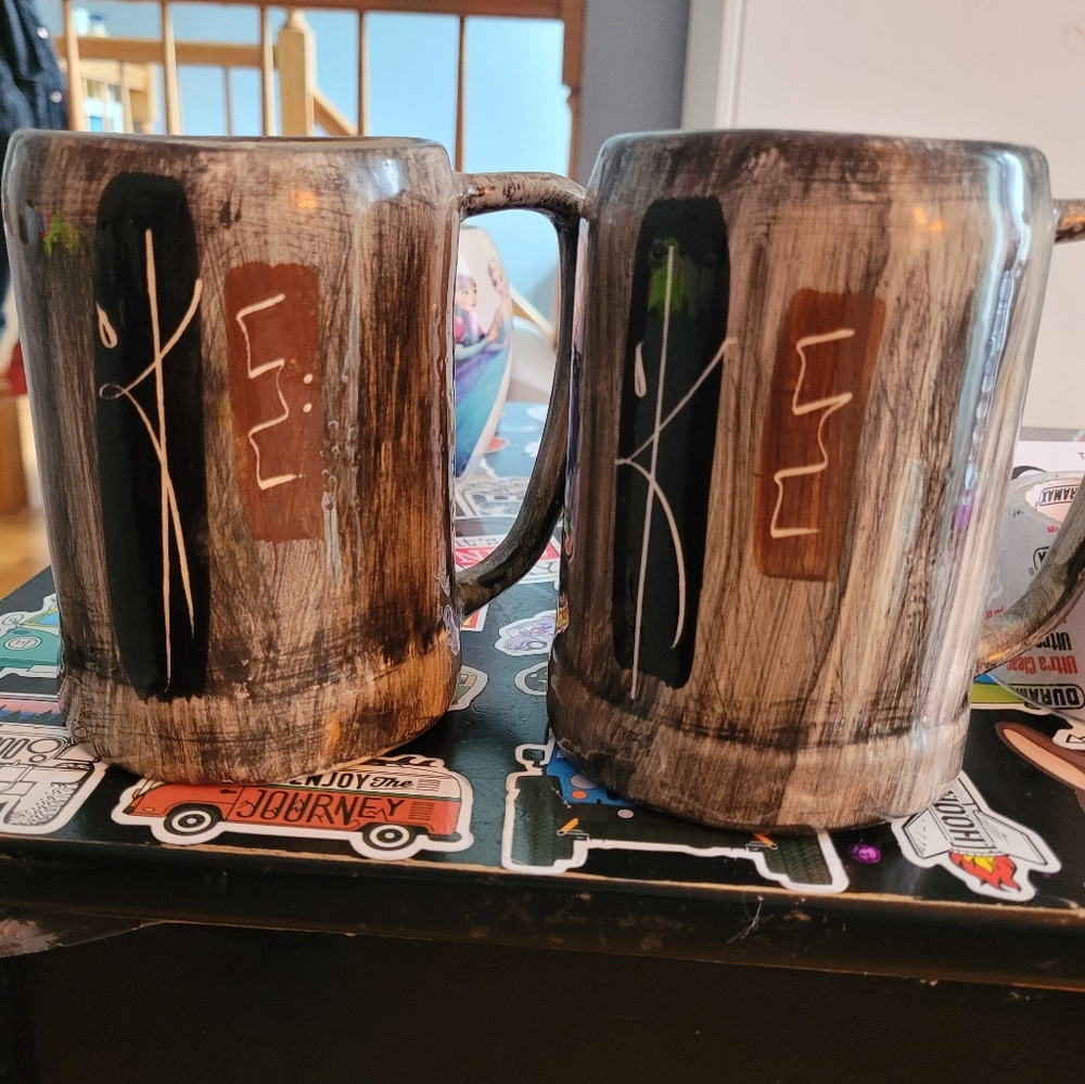Laurentian Pottery mugs  1970s